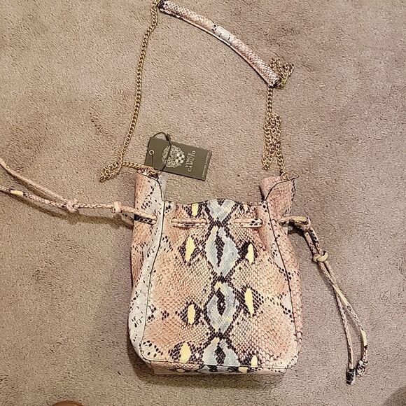 NWT Vince Camuto pastel snakeskin purse - Picture 3 of 15